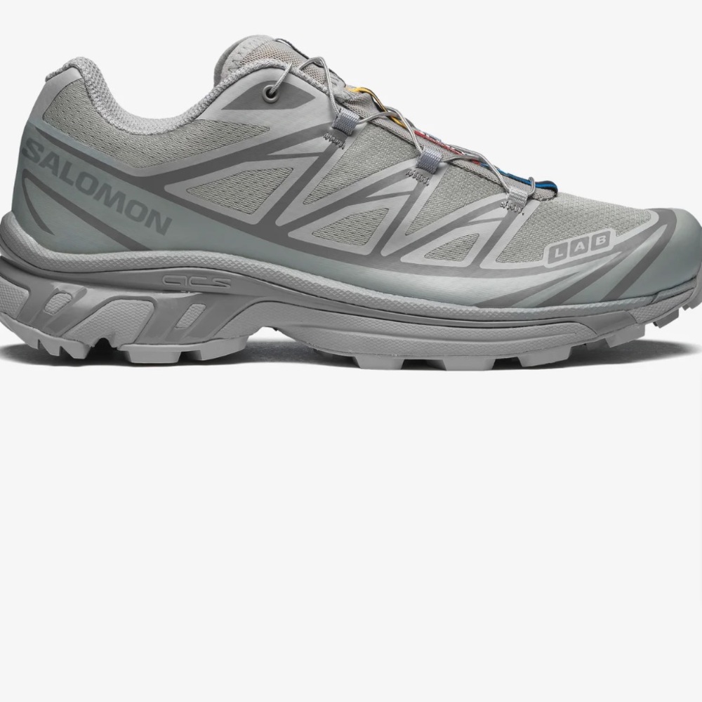 Salomon XT-6 Men's Gray Trail Running Shoes